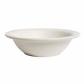 Tuxton China Reno 6.63 in. Grapefruit Bowl - White Porcelain - 3 Dozen TRE-010